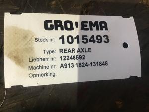 Liebherr Eje trasero